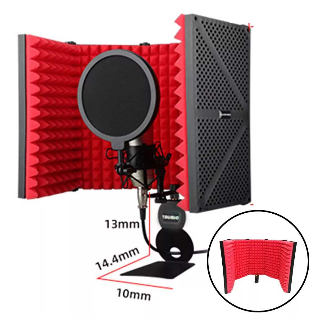 Premium Studio Microphone Windscreen for Ultimate Sound Isolation