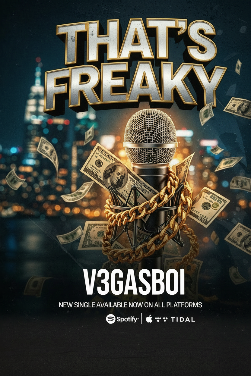 V3gasboi Digital Rap Track – That's Freaky (Las Vegas Indie Download)