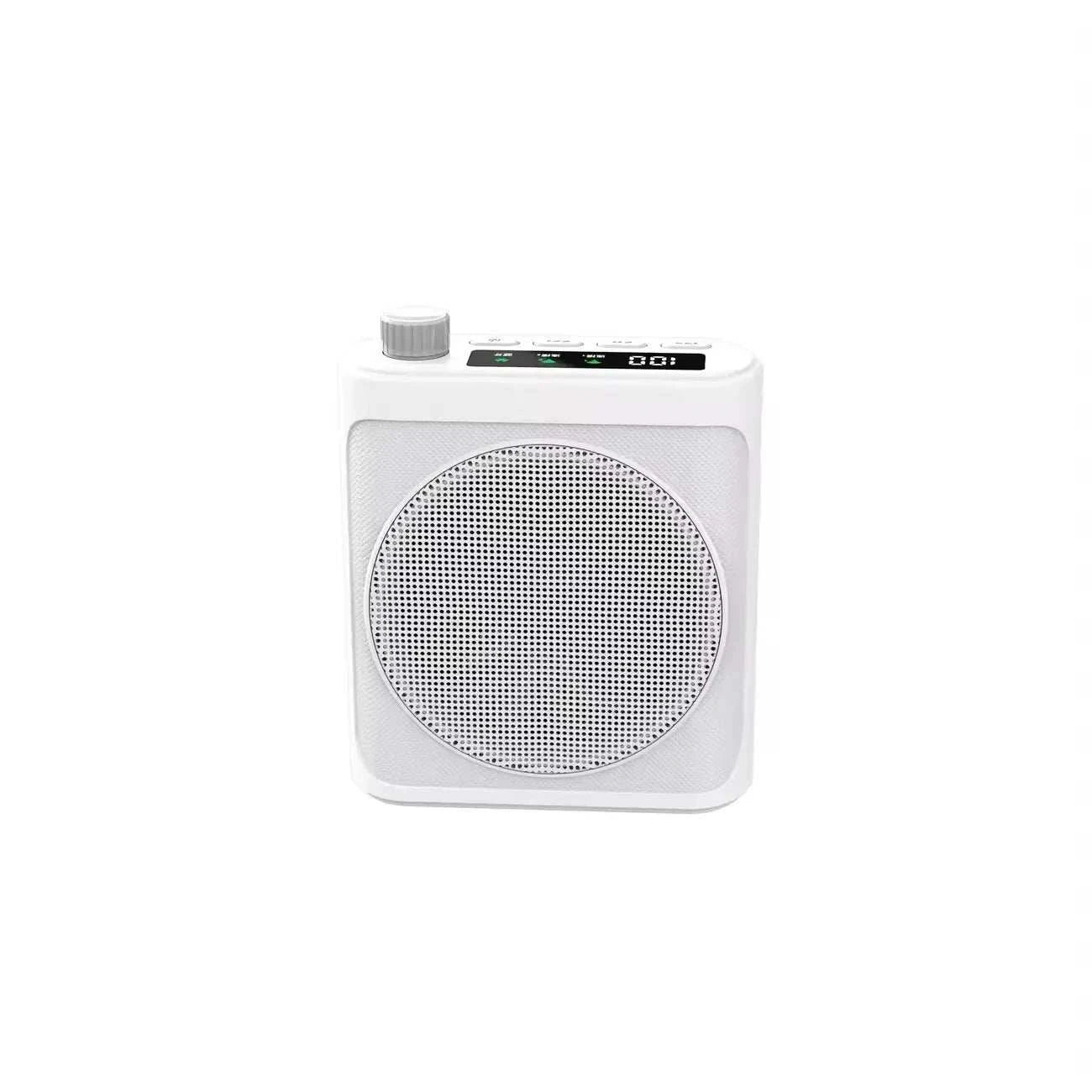 M29 High Quality Mini Wireless Portable Megaphone Speaker with Double Clip-on Lavalier Microphone for Teacher, Tour Guide