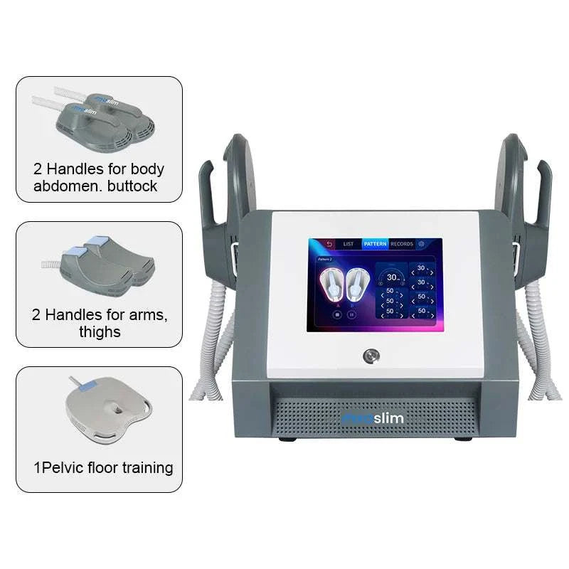 Professional EMS Body Sculpt Machine HI-EMT Muscle Building Fat Burning Weight Loss RF Body Shaping Slimming Equipment