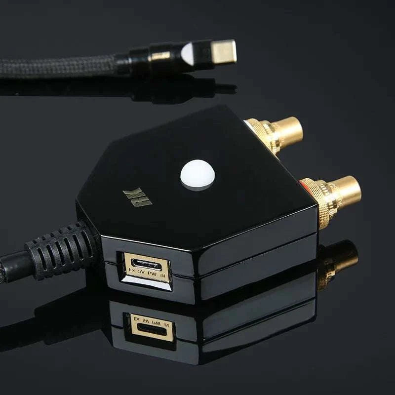 RANKO REA-1000 MKII HiFi USB DAC Headphone Amplifier Type C to 3.5mm/RCA ES9281AC PRO DSD512 MQA Decoder Audio Amp
