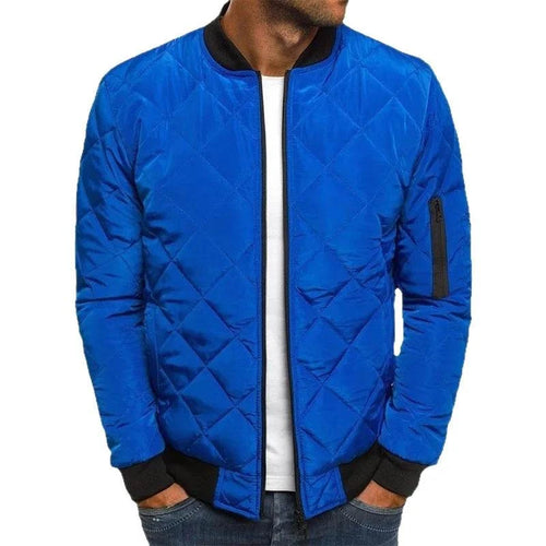 British Style Men's Cotton Jacket Thick and Warm No Ironing Cotton Jacket Fashionable Cardigan Design Casual Cotton Jacket