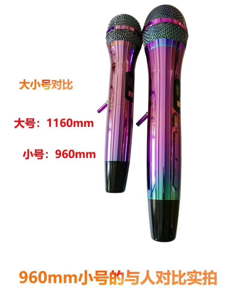 Giant oversized microphone wireless club KTV dedicated bar hall extra large floor