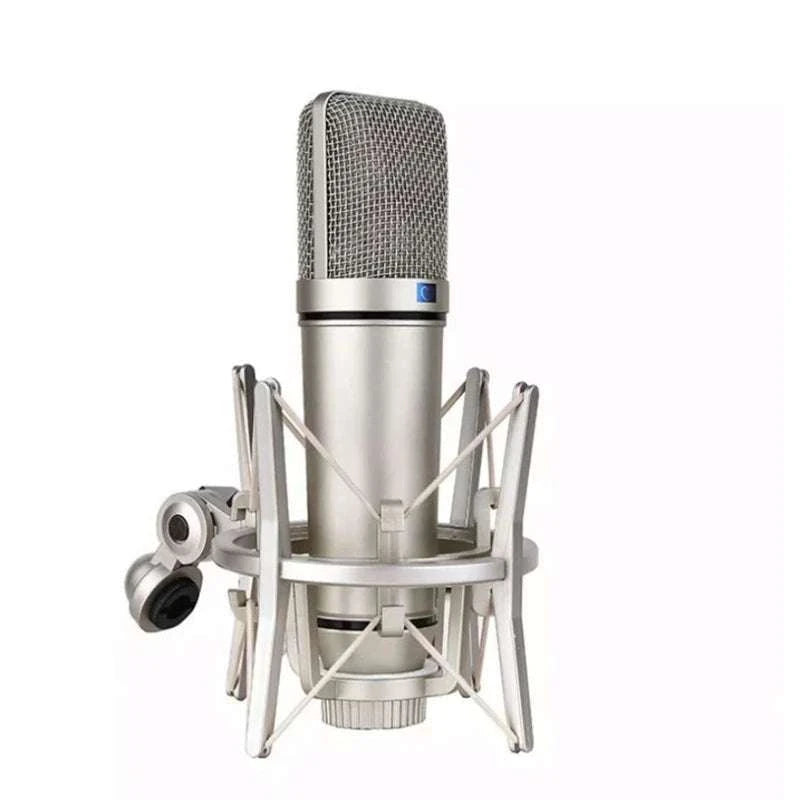 Elevate Your Sound: Professional Metal Condenser Microphone for Studio Recording, Gaming, and Streaming