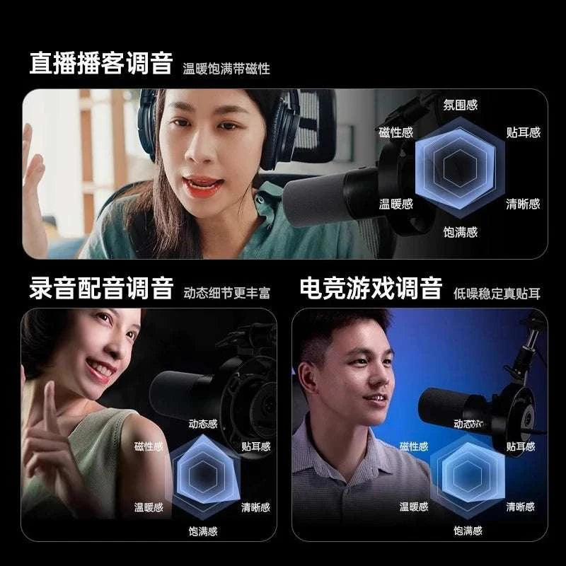 Live streaming host microphone dedicated live desktop professional recording game