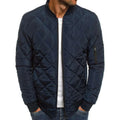 British Style Men's Cotton Jacket Thick and Warm No Ironing Cotton Jacket Fashionable Cardigan Design Casual Cotton Jacket