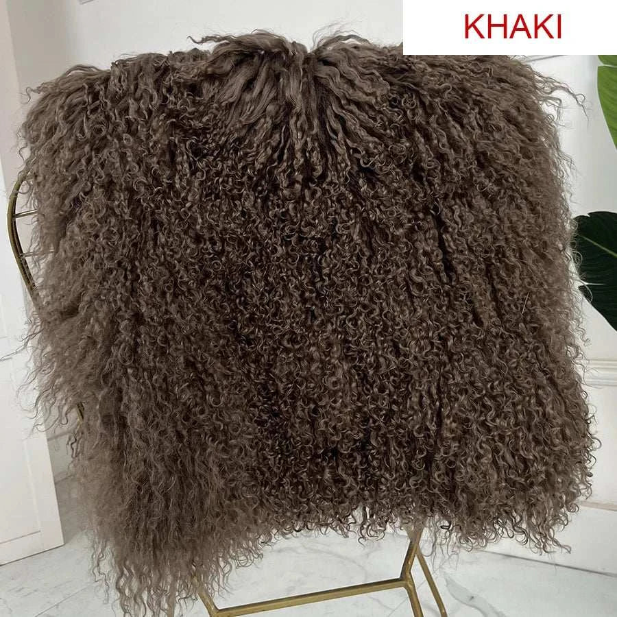 Women's Jacket Cropped Lamb Fur Bolero Jacket Real Mongolian Sheep Fur Coat Luxury Warm New Arrivals